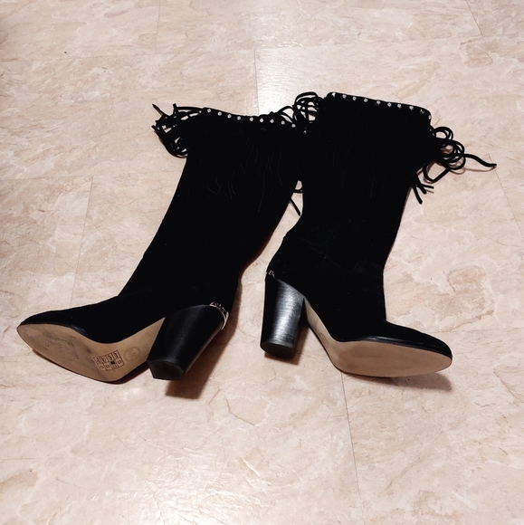 Michael kors tall suede boots size 7M - Picture 2 of 8